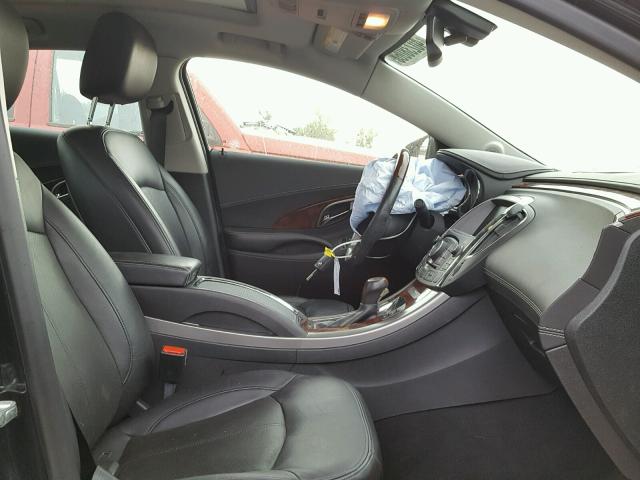 1G4GJ5G34CF260763 - 2012 BUICK LACROSSE T BLACK photo 5