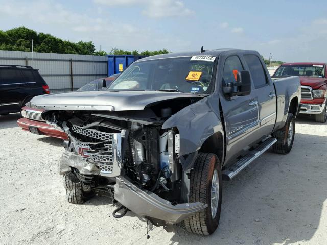 1GT125E84DF139920 - 2013 GMC SIERRA K25 CHARCOAL photo 2