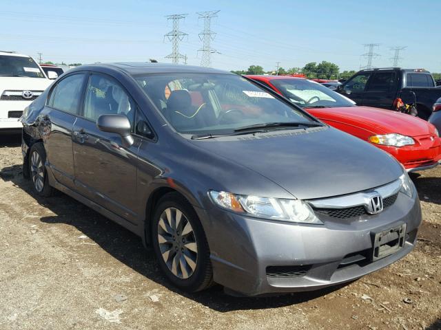 19XFA1F93AE003356 - 2010 HONDA CIVIC EXL 灰色 照片 1