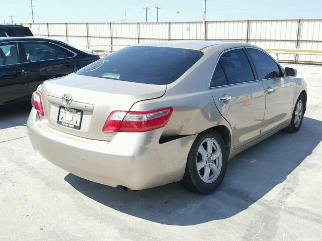 4T1BE46K58U246939 - 2008 TOYOTA CAMRY CE TAN photo 4