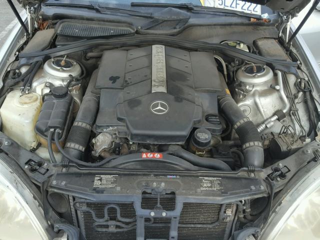 WDBNG70J15A456057 - 2005 MERCEDES-BENZ S 430 SILVER photo 7