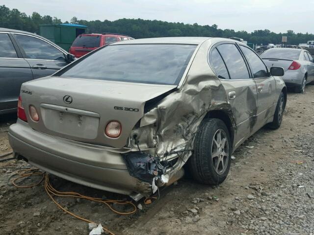 JT8BD68S5Y0104287 - 2000 LEXUS GS 棕色 照片 4