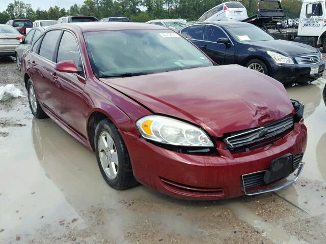 2G1WT57K791148999 - 2009 CHEVROLET IMPALA 1LT BURGUNDY photo 1