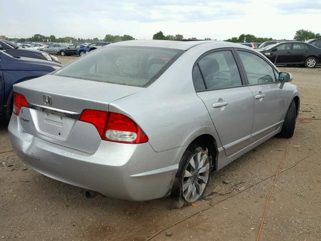 19XFA1F90BE018365 - 2011 HONDA CIVIC EXL 银色 照片 4