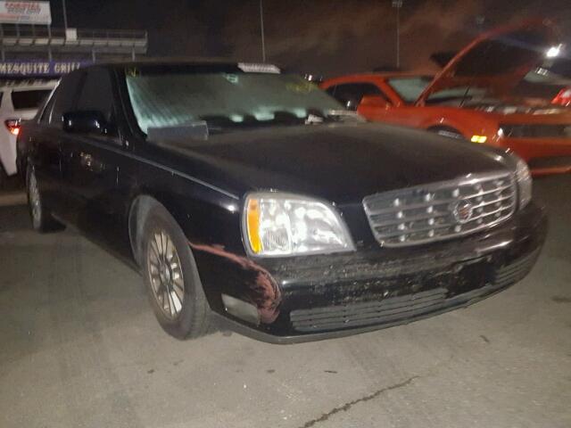 1G6KE57Y05U101240 - 2005 CADILLAC DEVILLE DH BLACK photo 1