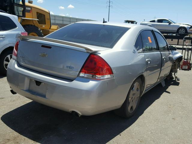 2G1WD58C269429416 - 2006 CHEVROLET IMPALA SUP SILVER photo 4