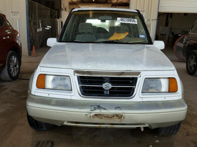 JS3TE21V0W4101935 - 1998 SUZUKI SIDEKICK S WHITE photo 9