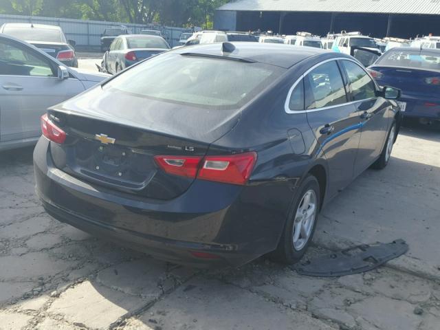 1G1ZB5ST7GF343121 - 2016 CHEVROLET MALIBU LS Mavi foto 4