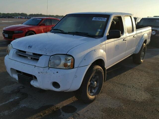 1N6ED29X94C471779 - 2004 NISSAN FRONTIER C WHITE photo 2