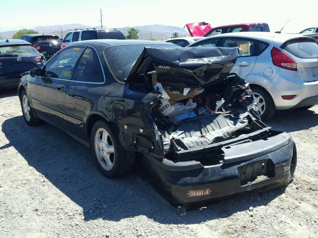 19UYA2258VL001098 - 1997 ACURA 3.0CL BLACK photo 3