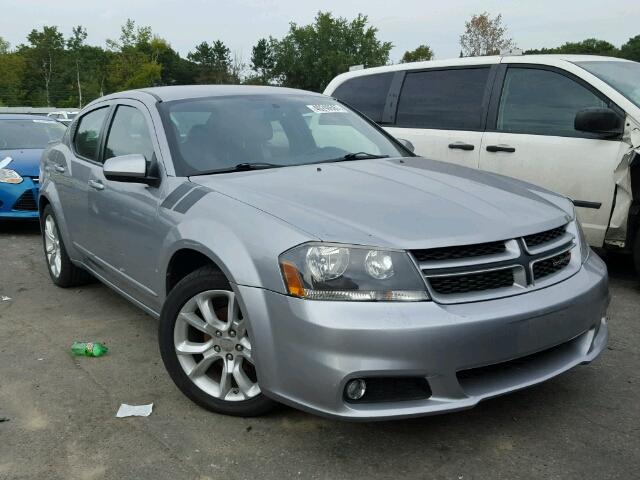 1C3CDZBG3DN562746 - 2013 DODGE AVENGER R/ SILVER photo 1