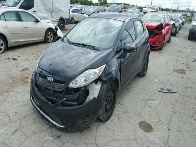 3FADP4EJ2CM220947 - 2012 FORD FIESTA BLACK photo 2