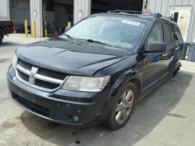 3D4GG67V59T149814 - 2009 DODGE JOURNEY R/ BLACK photo 2