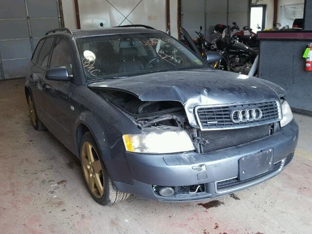 WAUVC68E72A200982 - 2002 AUDI A4 1.8T AV GRAY photo 1