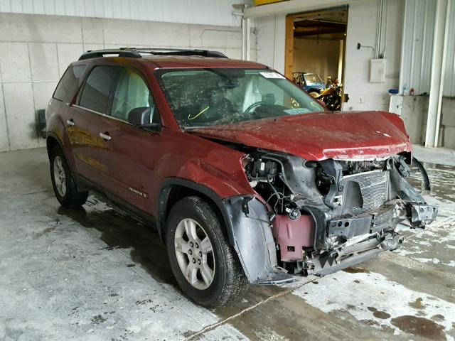 1GKER237X8J173616 - 2008 GMC ACADIA SLT წითელი ფოტო 1
