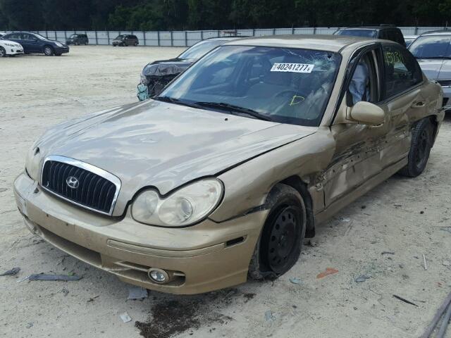 KMHWF25S94A066962 - 2004 HYUNDAI SONATA GL GOLD photo 2