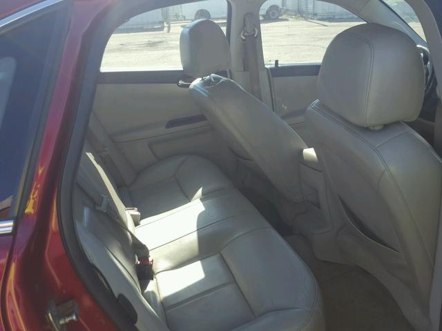 2G1WD58C489193869 - 2008 CHEVROLET IMPALA SUP 红色 照片 6