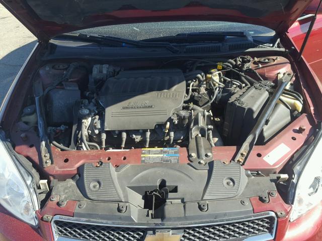 2G1WD58C489193869 - 2008 CHEVROLET IMPALA SUP 红色 照片 7