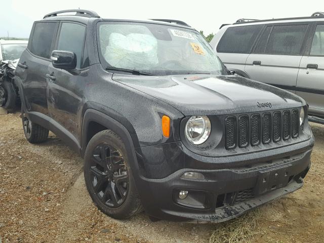 ZACCJBBT5GPD08489 - 2016 JEEP RENEGADE L BLACK photo 1