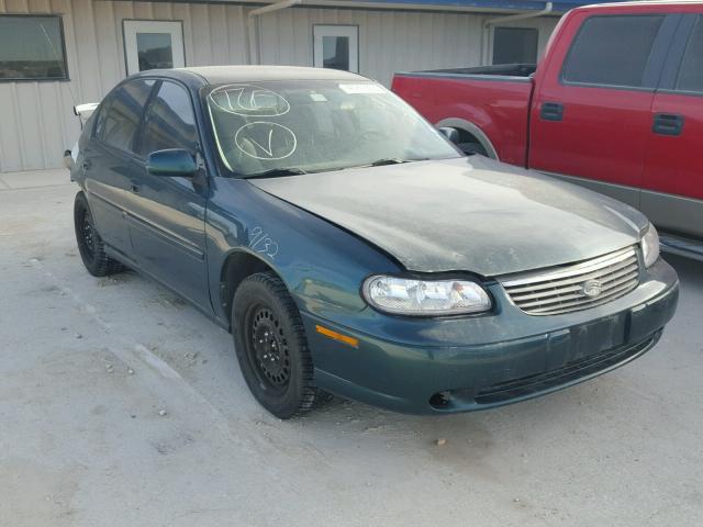 1G1ND52M9XY141273 - 1999 CHEVROLET MALIBU GREEN photo 1