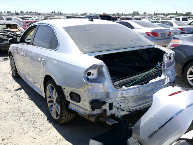 1VWDT7A35HC035487 - 2017 VOLKSWAGEN PASSAT R-L 银色 照片 3