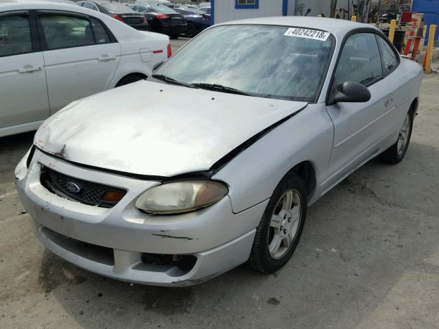 3FAFP11373R169608 - 2003 FORD ESCORT ZX2 SILVER photo 2