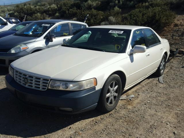 1G6KY5491XU917574 - 1999 CADILLAC SEVILLE ST CREAM photo 2