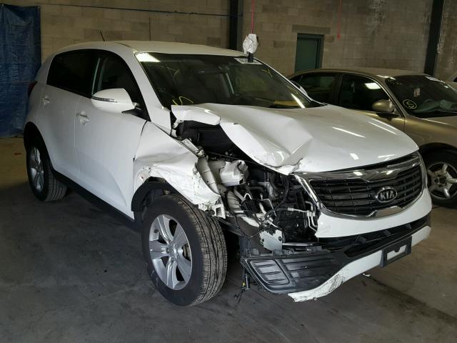 KNDPB3A2XC7196504 - 2012 KIA SPORTAGE B WHITE photo 1