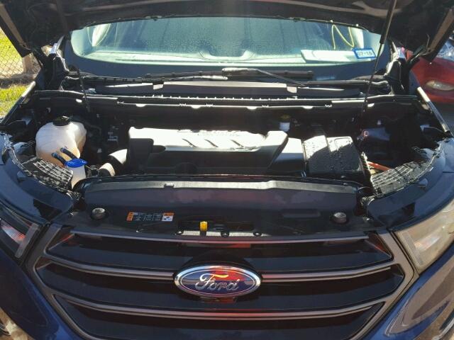 2FMPK4AP7GBB17574 - 2016 FORD EDGE BLUE photo 7