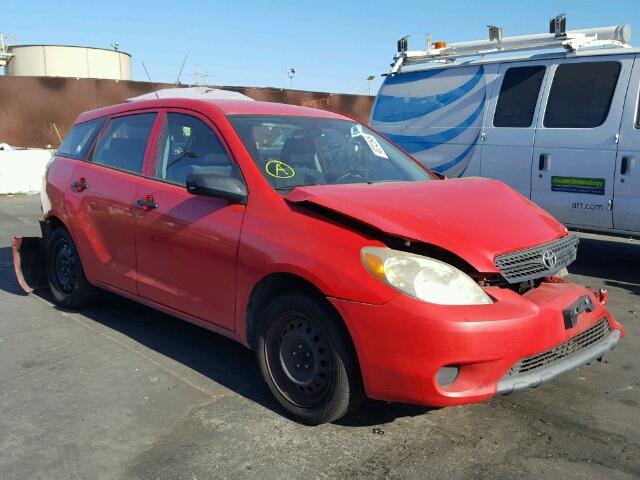 2T1KR32E56C595404 - 2006 TOYOTA COROLLA MA RED photo 1