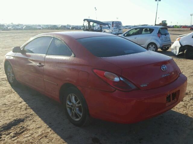 4T1CE38P06U748892 - 2006 TOYOTA CAMRY SOLA RED photo 3