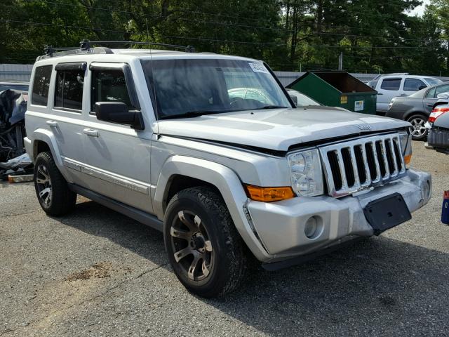 1J8HG58268C134614 - 2008 JEEP COMMANDER SILVER photo 1