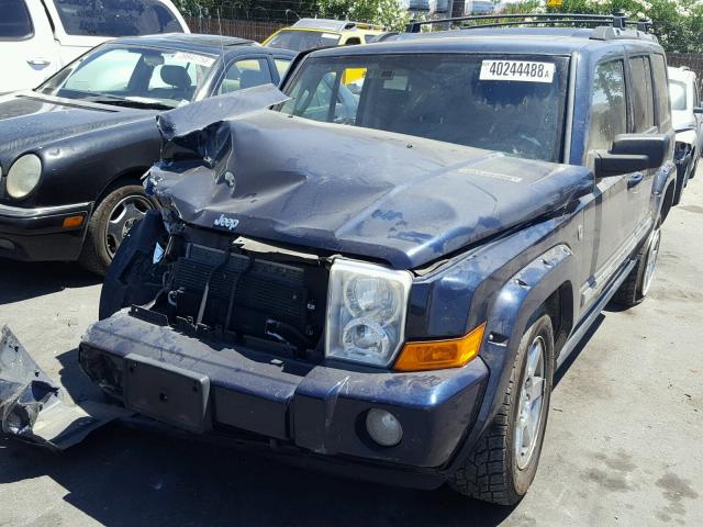 1J8HG58N06C178745 - 2006 JEEP COMMANDER 蓝色 照片 2