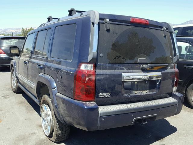 1J8HG58N06C178745 - 2006 JEEP COMMANDER 蓝色 照片 3