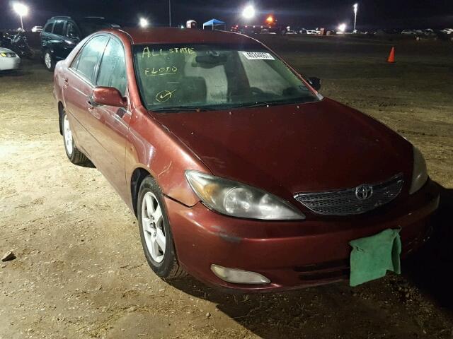 4T1BF32K22U005604 - 2002 TOYOTA CAMRY LE MAROON photo 1