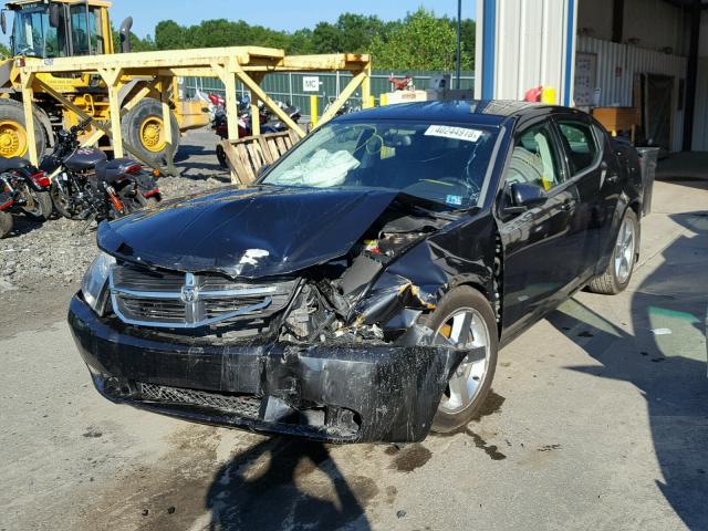 1B3LC76V69N536002 - 2009 DODGE AVENGER R/ BLACK photo 2