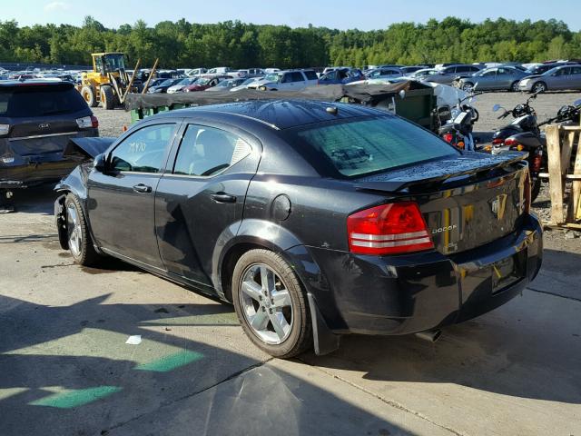 1B3LC76V69N536002 - 2009 DODGE AVENGER R/ BLACK photo 3