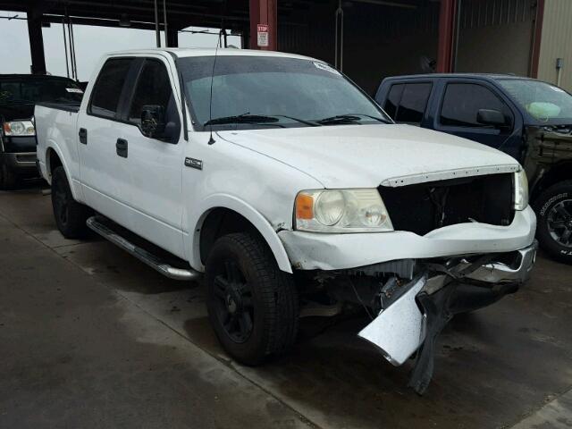 1FTPW12525FA74312 - 2005 FORD F150 SUPER WHITE photo 1