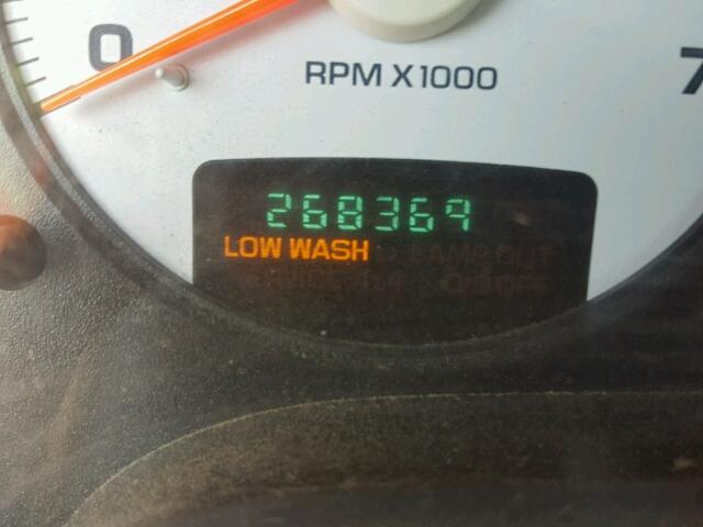 3D3KU26D83G761630 - 2003 DODGE RAM 2500 S RED photo 8