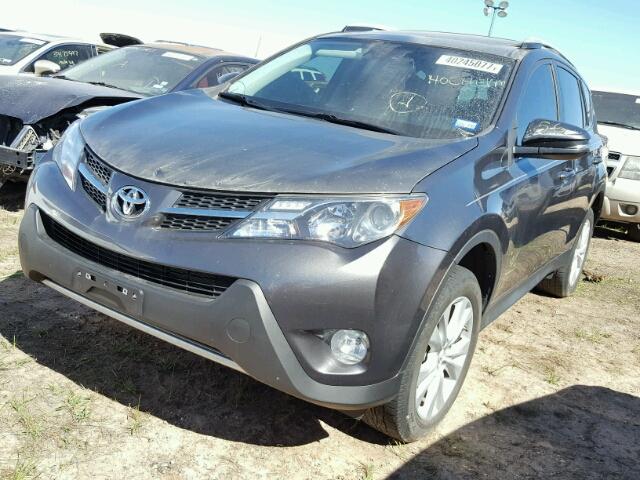 2T3YFREV4EW112281 - 2014 TOYOTA RAV4 GRAY photo 2