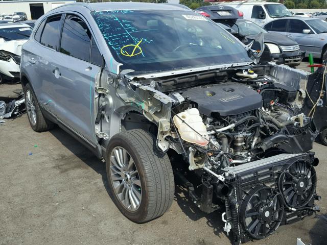 5LMCJ2C90GUJ21896 - 2016 LINCOLN MKC SELECT SILVER photo 1