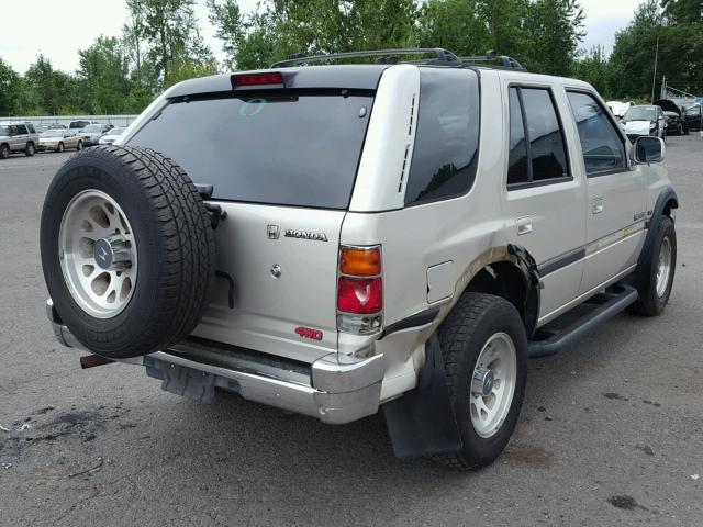 4S6CY58VXS4411312 - 1995 HONDA PASSPORT E 金色 照片 4