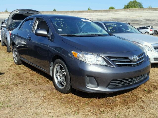 5YFBU4EE0DP153692 - 2013 TOYOTA COROLLA GRAY photo 1