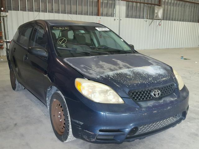 2T1KR32E63C079080 - 2003 TOYOTA COROLLA MA BLUE photo 1