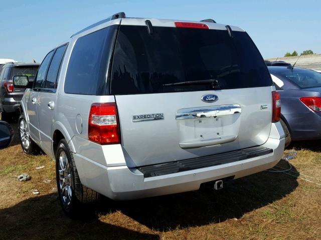 1FMJU1K53CEF01667 - 2012 FORD EXPEDITION SILVER photo 3