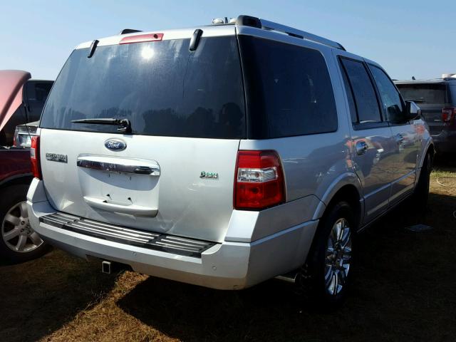 1FMJU1K53CEF01667 - 2012 FORD EXPEDITION SILVER photo 4