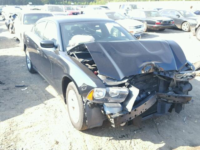 2C3CDXBG3EH299883 - 2014 DODGE CHARGER SE BLACK photo 1