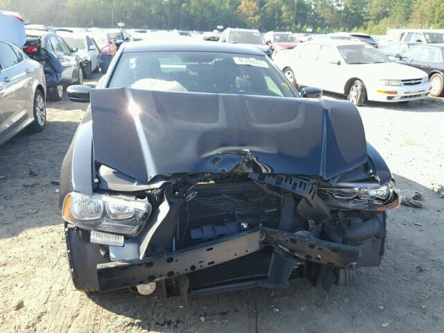 2C3CDXBG3EH299883 - 2014 DODGE CHARGER SE BLACK photo 9