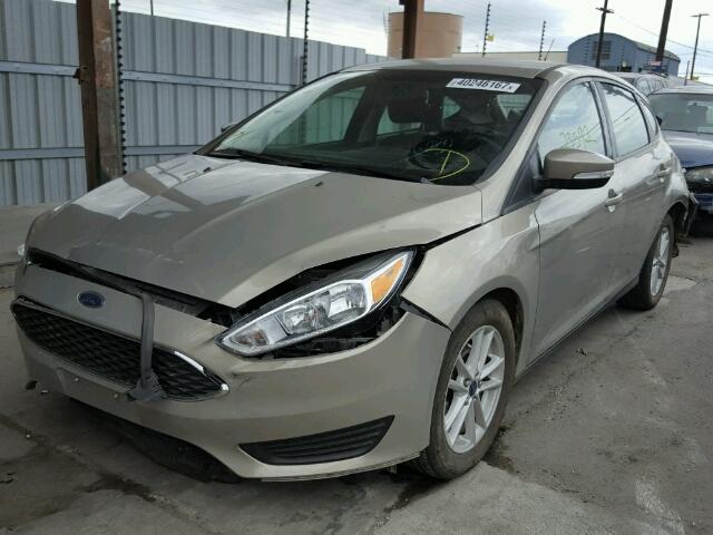 1FADP3K28FL358442 - 2015 FORD FOCUS TAN photo 2