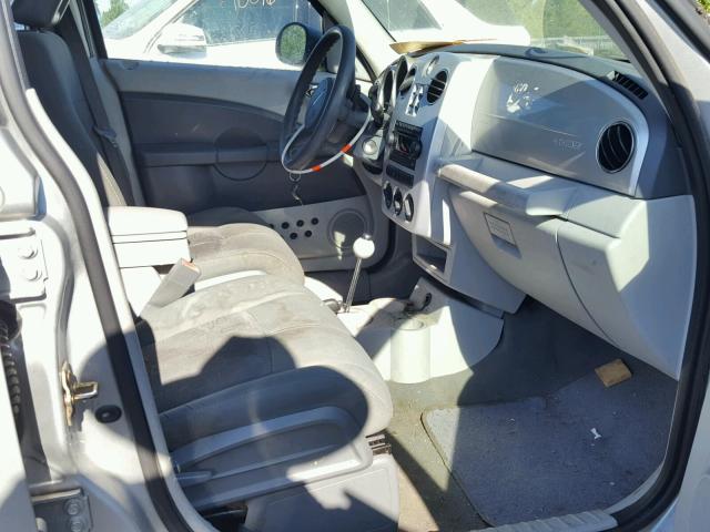 3A4FY58B87T577257 - 2007 CHRYSLER PT CRUISER SILVER photo 5